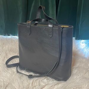 Madewell Medium Zip Transport Tote